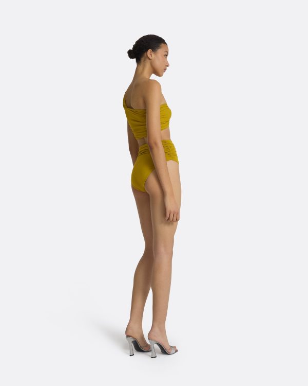 Gisella Chartreuse Bikini Top - Image 2