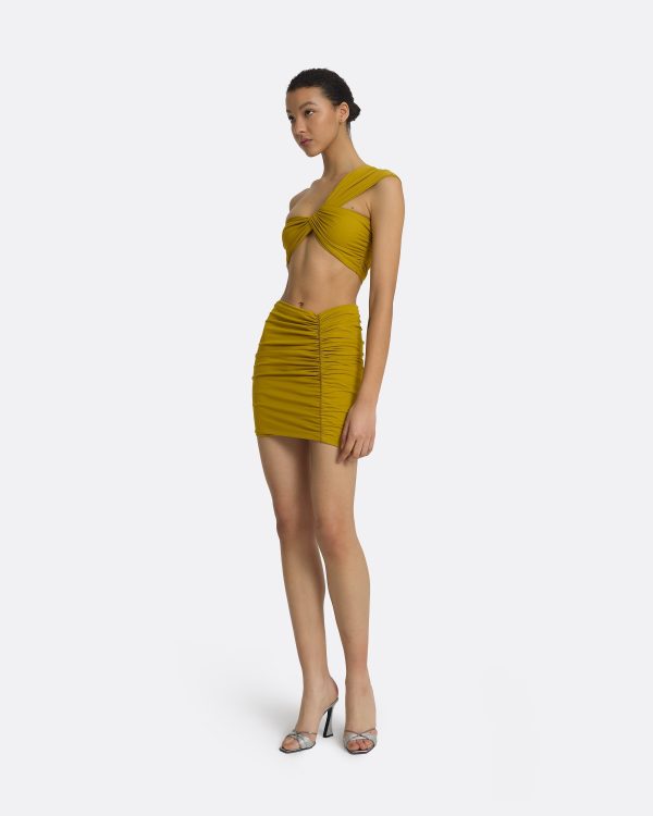 Gisella Chartreuse Bikini Top - Image 6