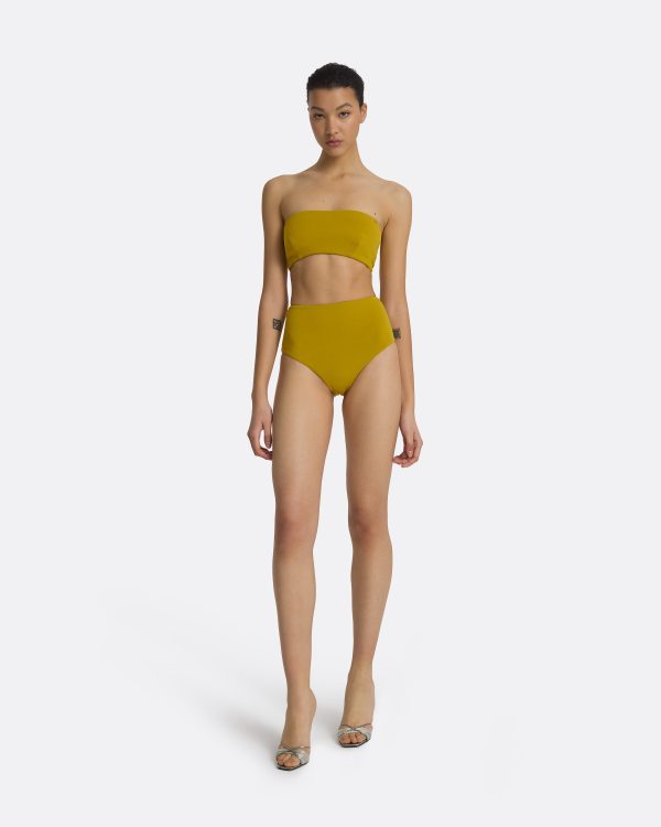Gisellea Chartreuse Bikini Bottom - Image 3