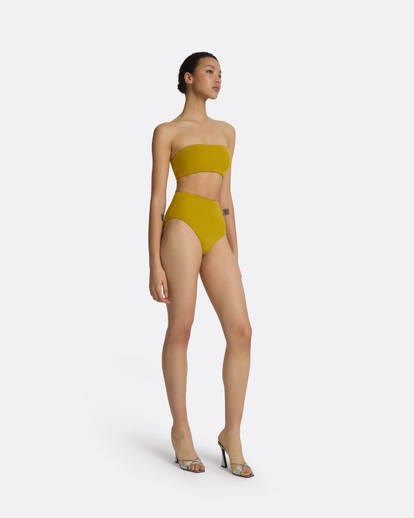 Gisellea Chartreuse Bikini Bottom - Image 4