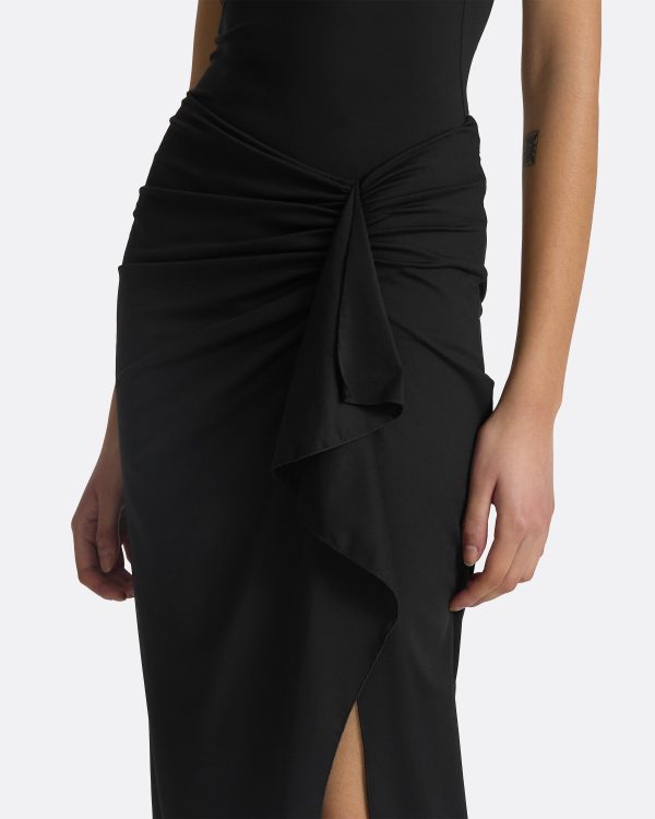 Tillian Black Swim Skirt - Image 3