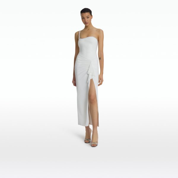 Tillian Ivory Swim Skirt - Image 6