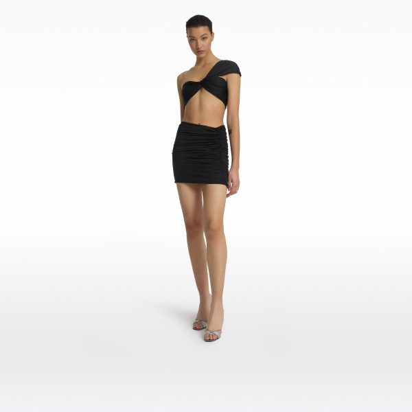 Shauna Black Swim Skirt - Image 6