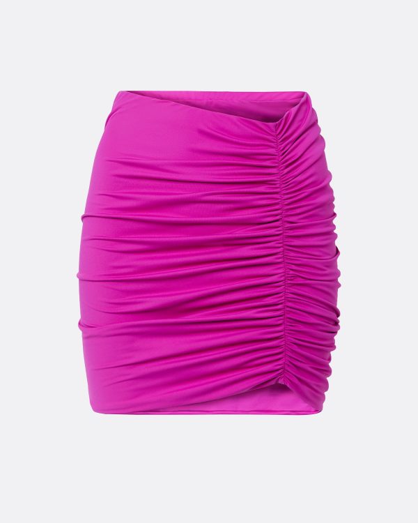 Shauna Magenta Swim Skirt - Image 5