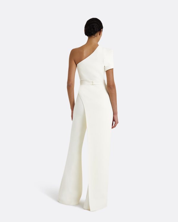 Kora Ivory Asymmetric Top - Image 2