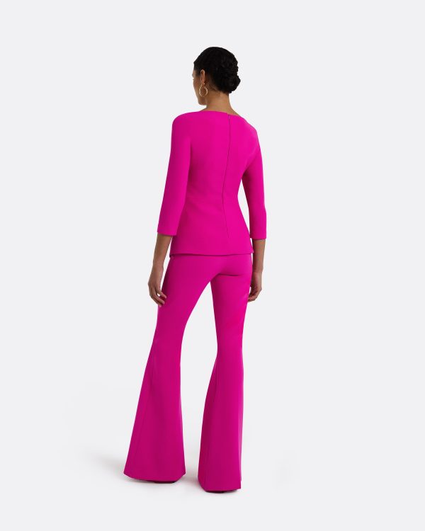 Lilian Wild Strawberry Top - Image 2