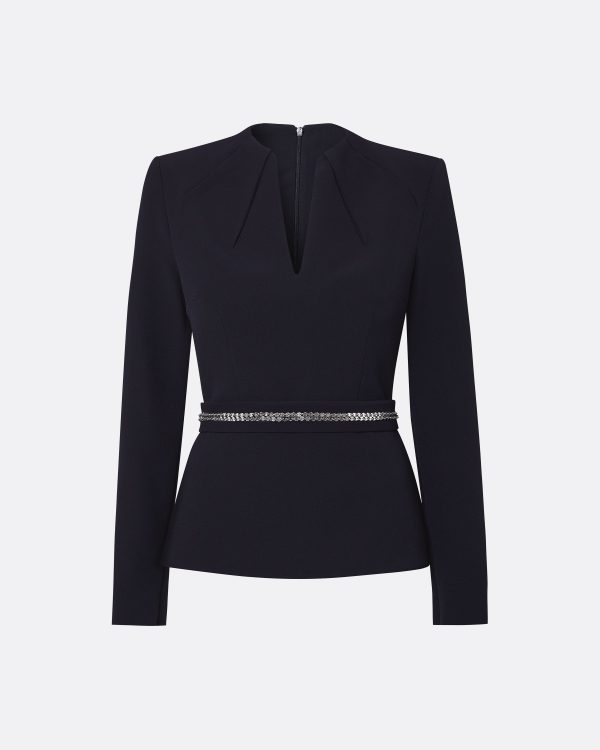 Blanca Midnight Navy Top - Image 5