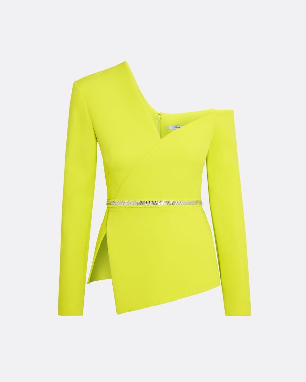 Brielle Meknes Top With Embroidered Belt - Image 5