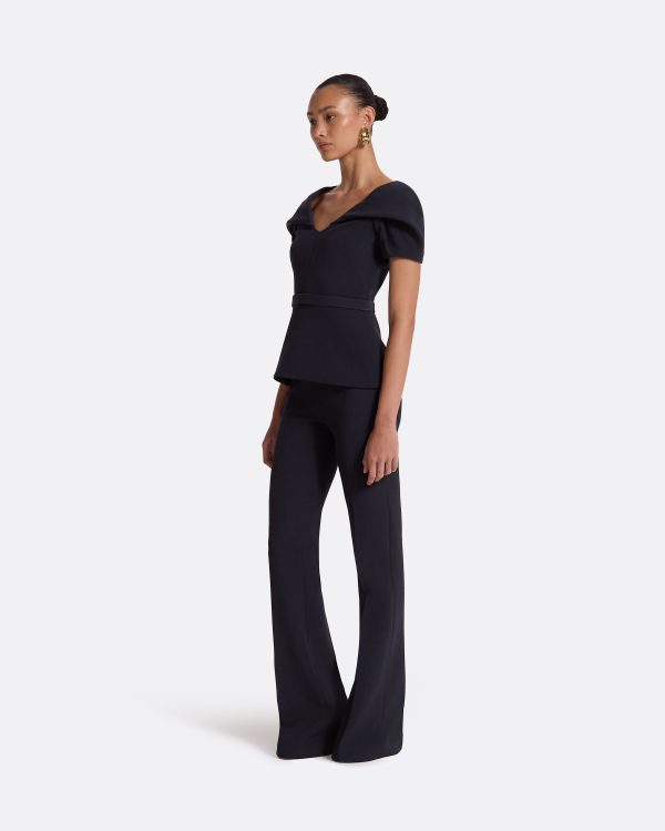 Fay Midnight Navy Top - Image 4
