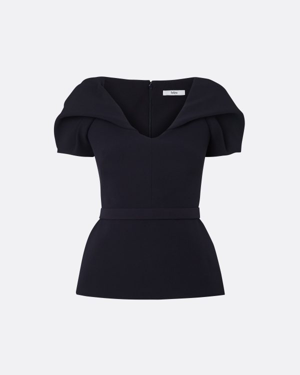 Fay Midnight Navy Top - Image 5