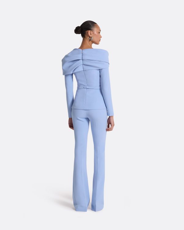 Andrie Carolina Blue Top - Image 2