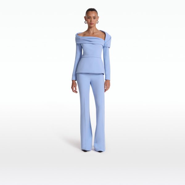 Andrie Carolina Blue Top - Image 6