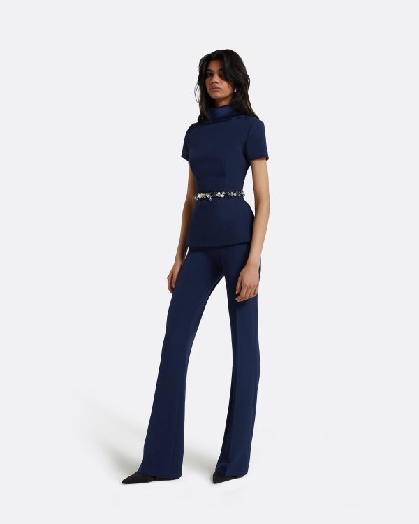 Elvan Embroidered Maritime Top - Image 4