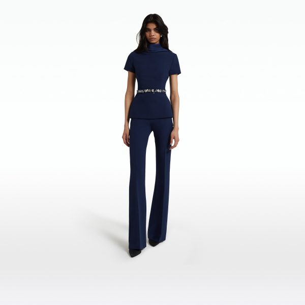 Elvan Embroidered Maritime Top - Image 6