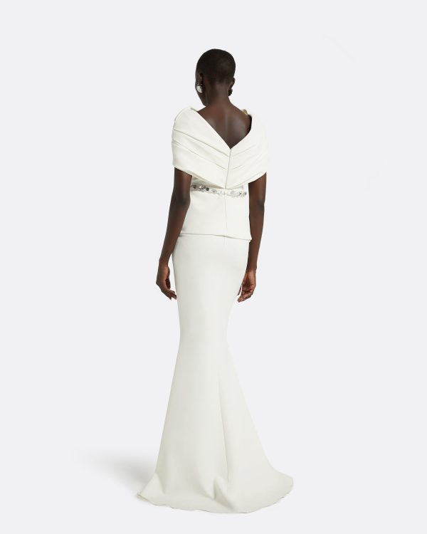 Loura Ivory Embroidered Top - Image 2