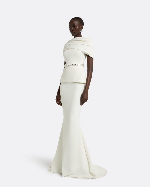 Loura Ivory Embroidered Top - Image 4