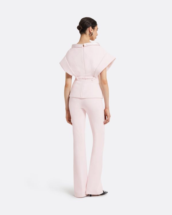 Silvia Barely Pink Top - Image 2