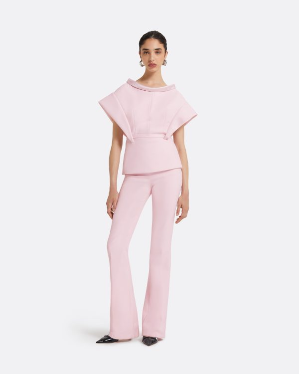 Silvia Barely Pink Top - Image 6