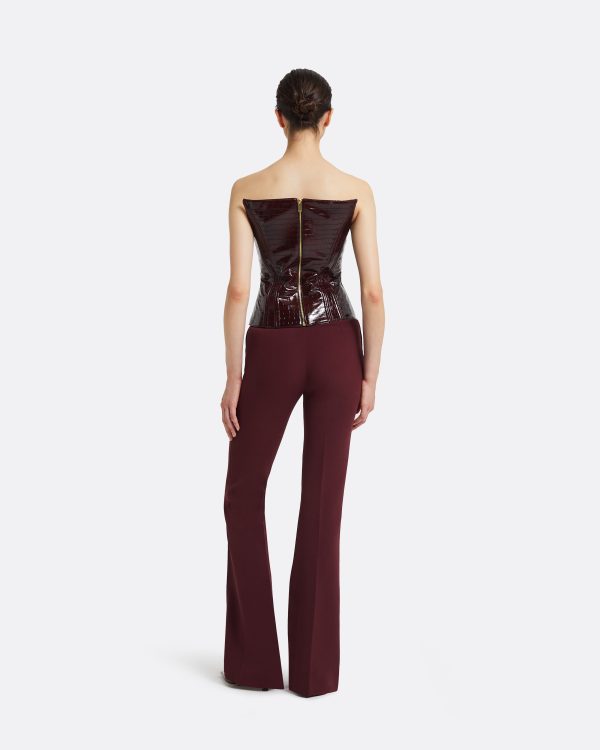 Maavi Burgundy Top - Image 2