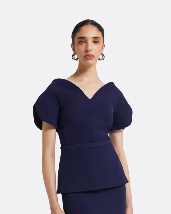 Finty Azurite Blue Top - Image 3